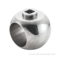 Spraying trunnion sphere for ball valve